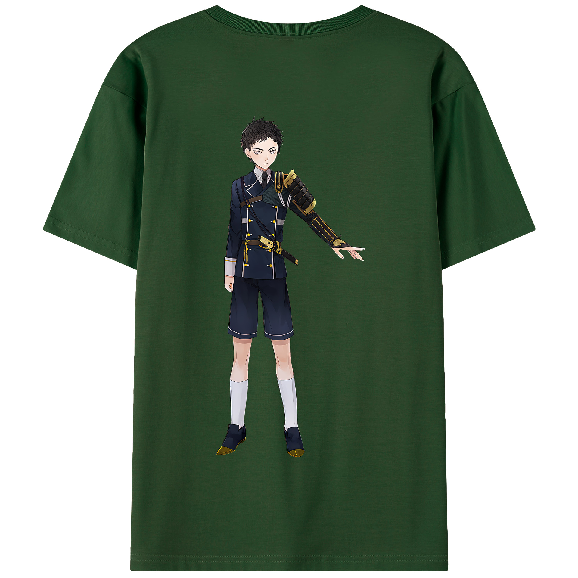 （画像用） 刀剣乱舞 Touken Ranbu 綿100％半袖Tシャツ（背面プリント）